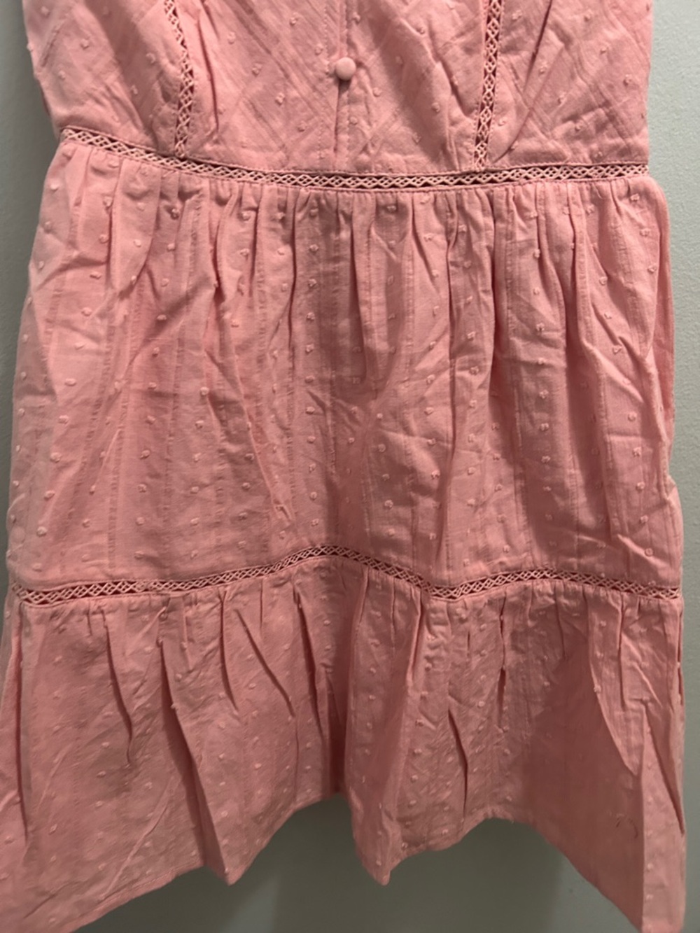 Pink Spaghetti-Strap Sundress - Picture 5 of 7